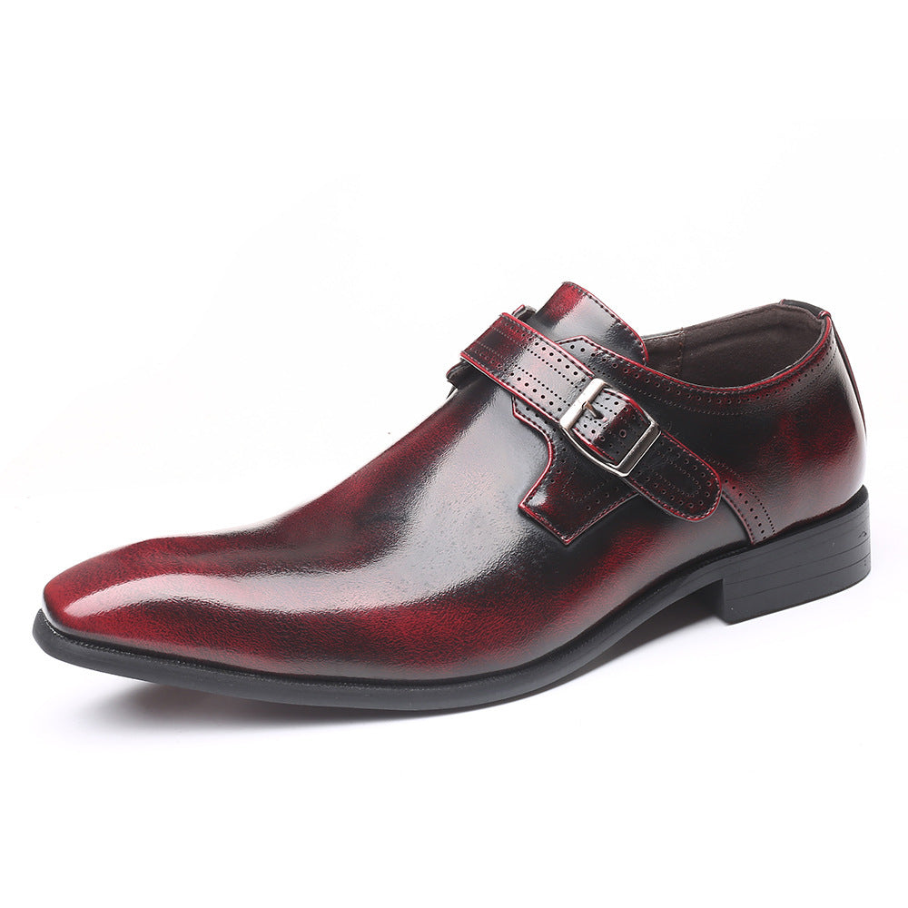 Pointed toe English Style Formal shoes