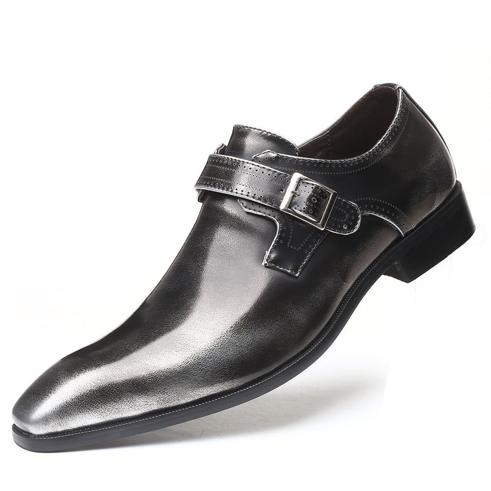Pointed toe English Style Formal shoes