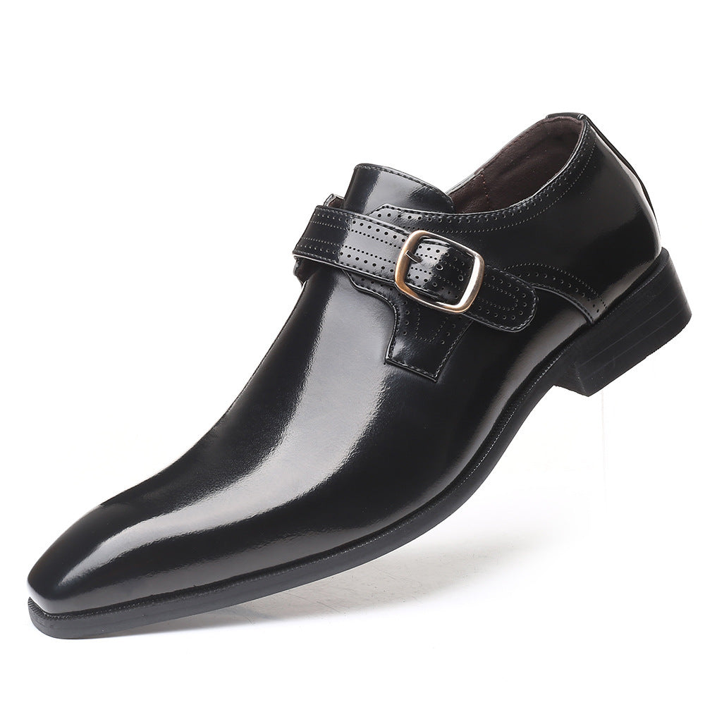 Pointed toe English Style Formal shoes