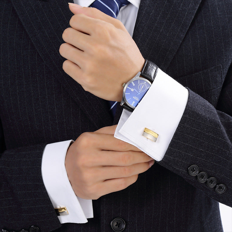 Cufflinks Frenchy Two-Tone