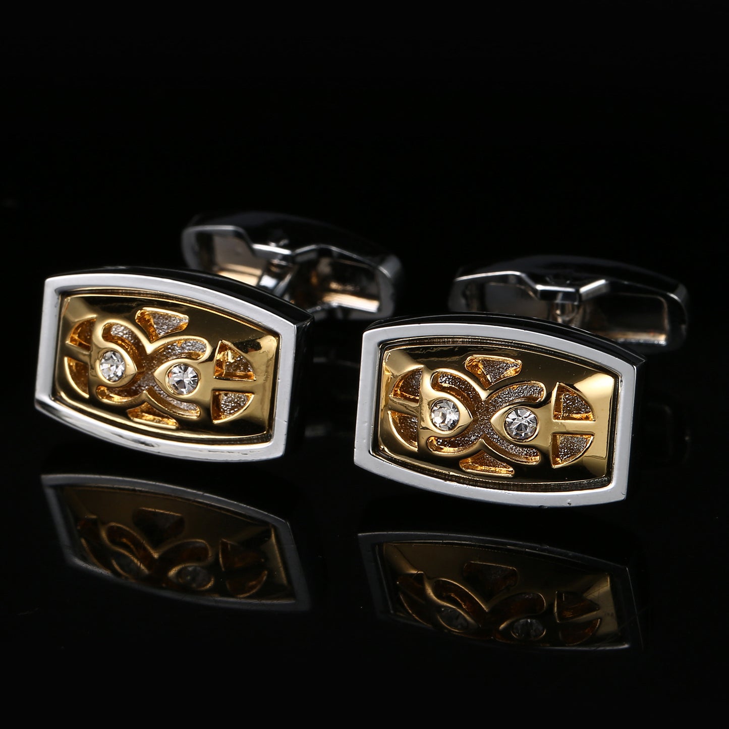 European Hollow Cufflinks