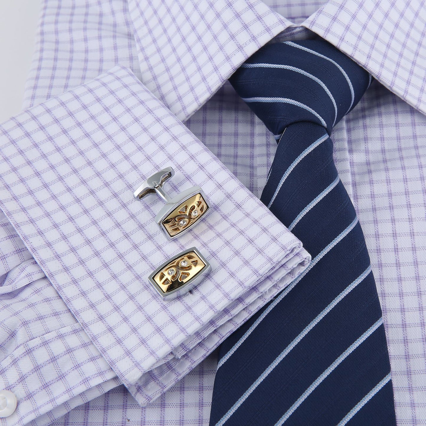 European Hollow Cufflinks