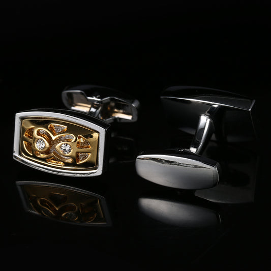 European Hollow Cufflinks