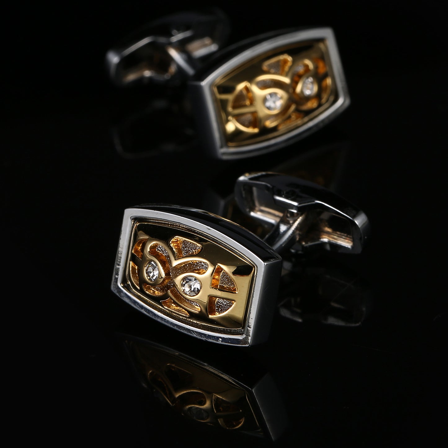 European Hollow Cufflinks
