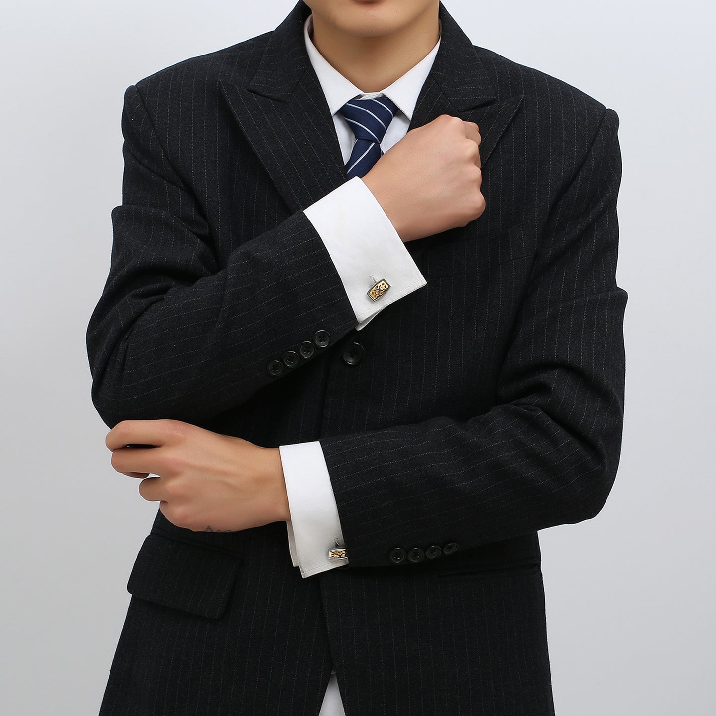 European Hollow Cufflinks