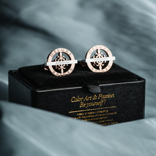 Retro Casual Cufflinks