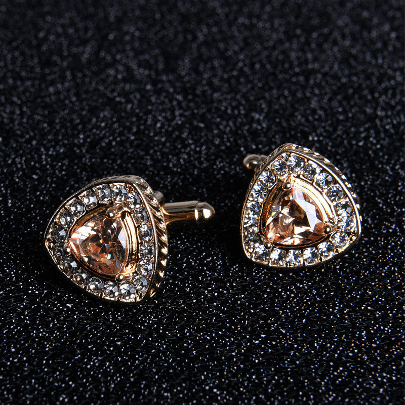 Frenchy Diamond Cufflinks
