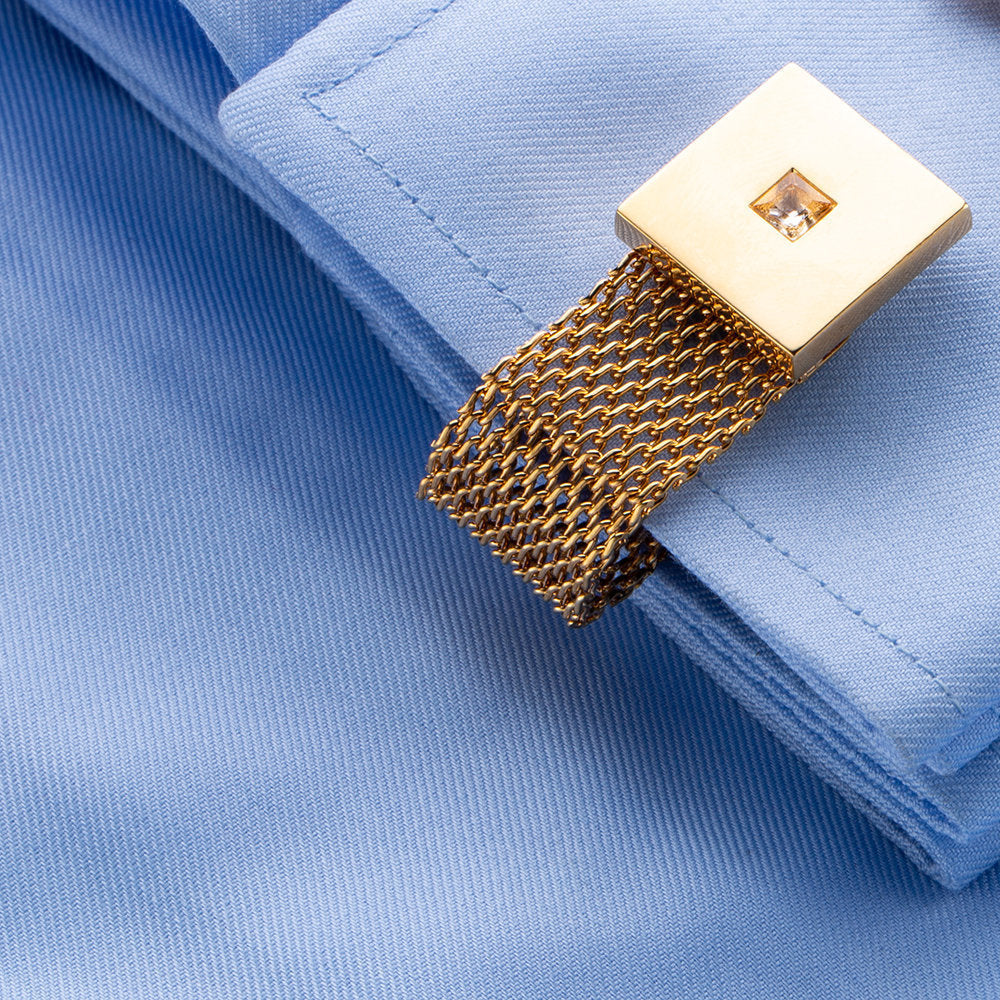 French Style Shirt Chain Cufflinks