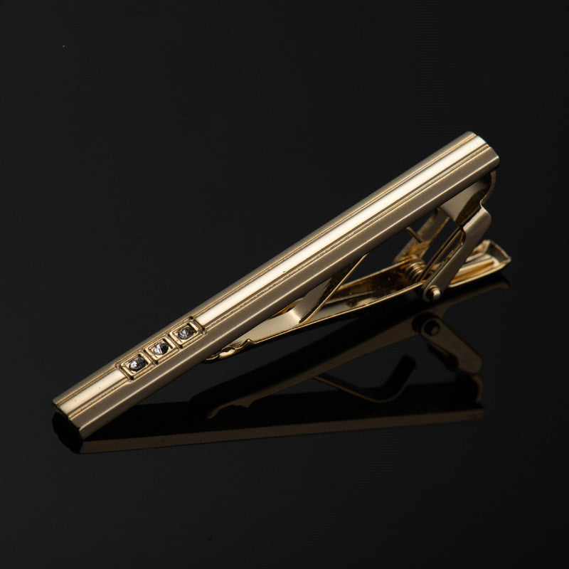 Gold Alloy Tie Clip