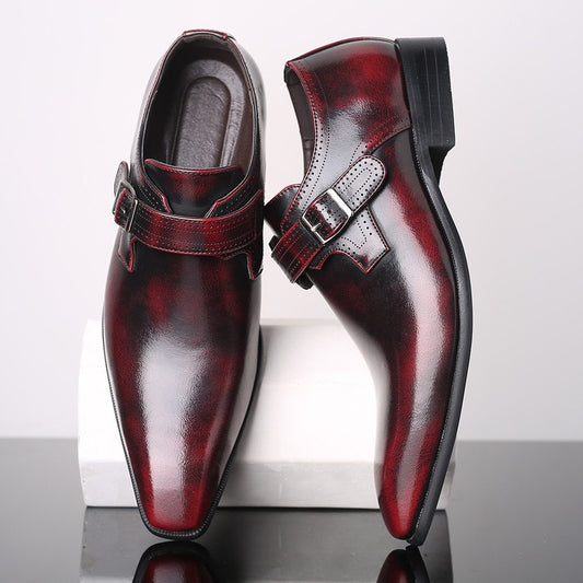 Pointed toe English Style Formal shoes