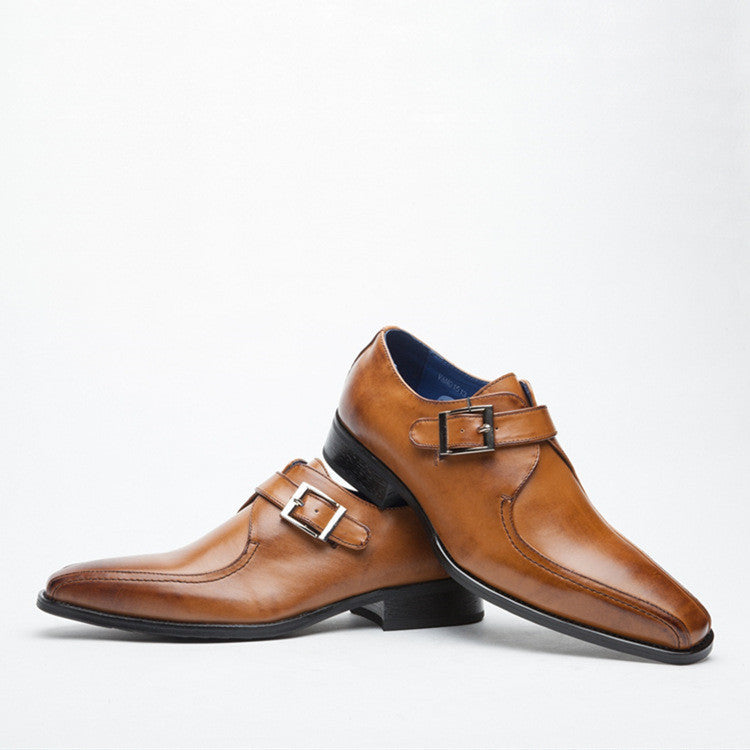 Japanese Style Business Formal Leather Shoes