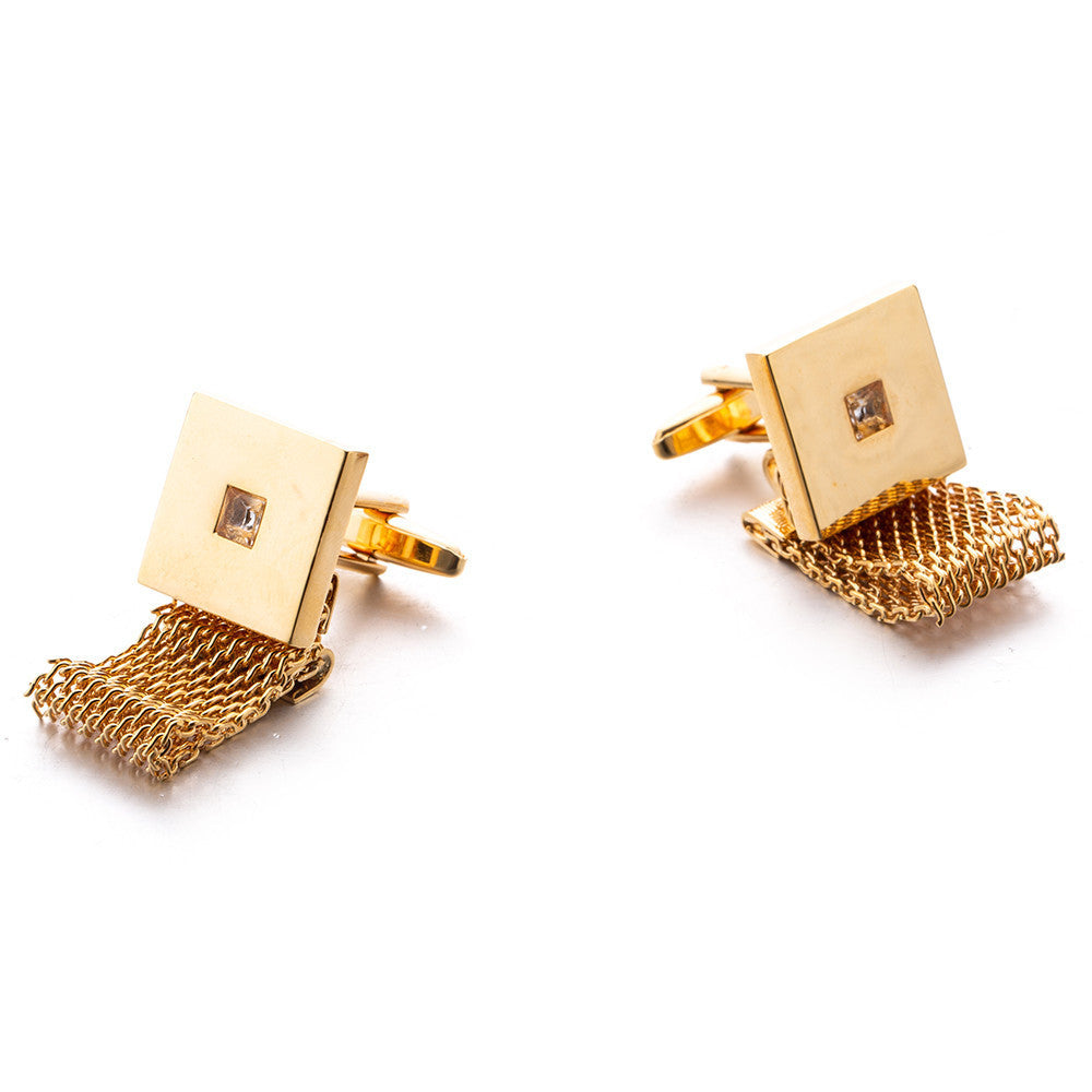 French Style Shirt Chain Cufflinks