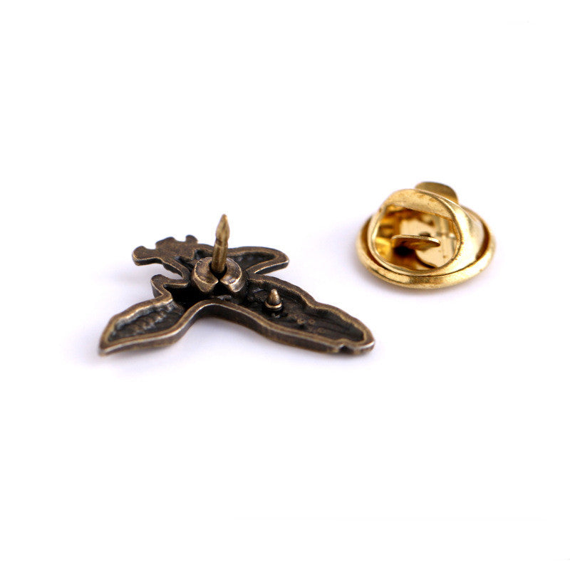 Eagle Small Metal Brooch