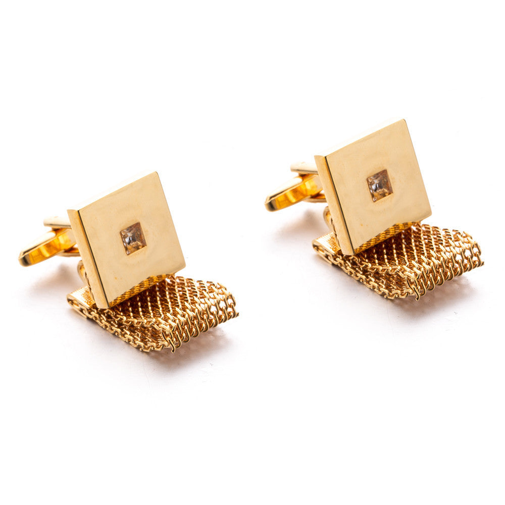 French Style Shirt Chain Cufflinks
