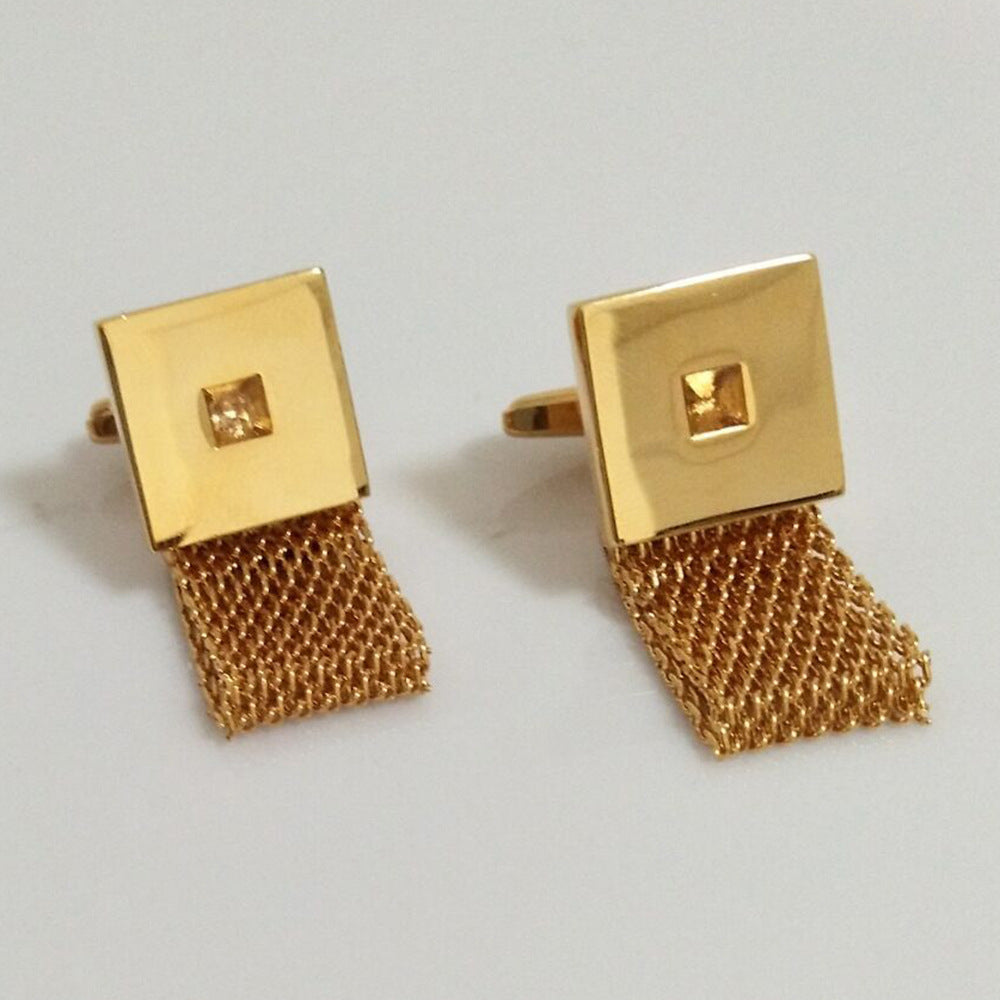 French Style Shirt Chain Cufflinks