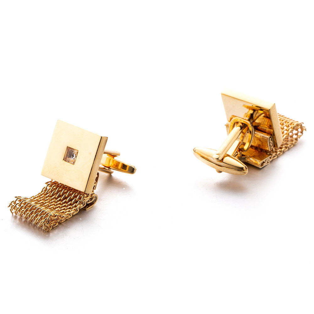French Style Shirt Chain Cufflinks