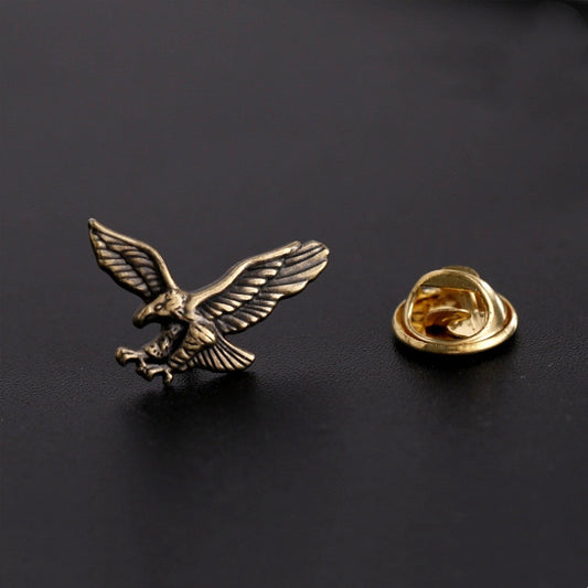 Eagle Small Metal Brooch