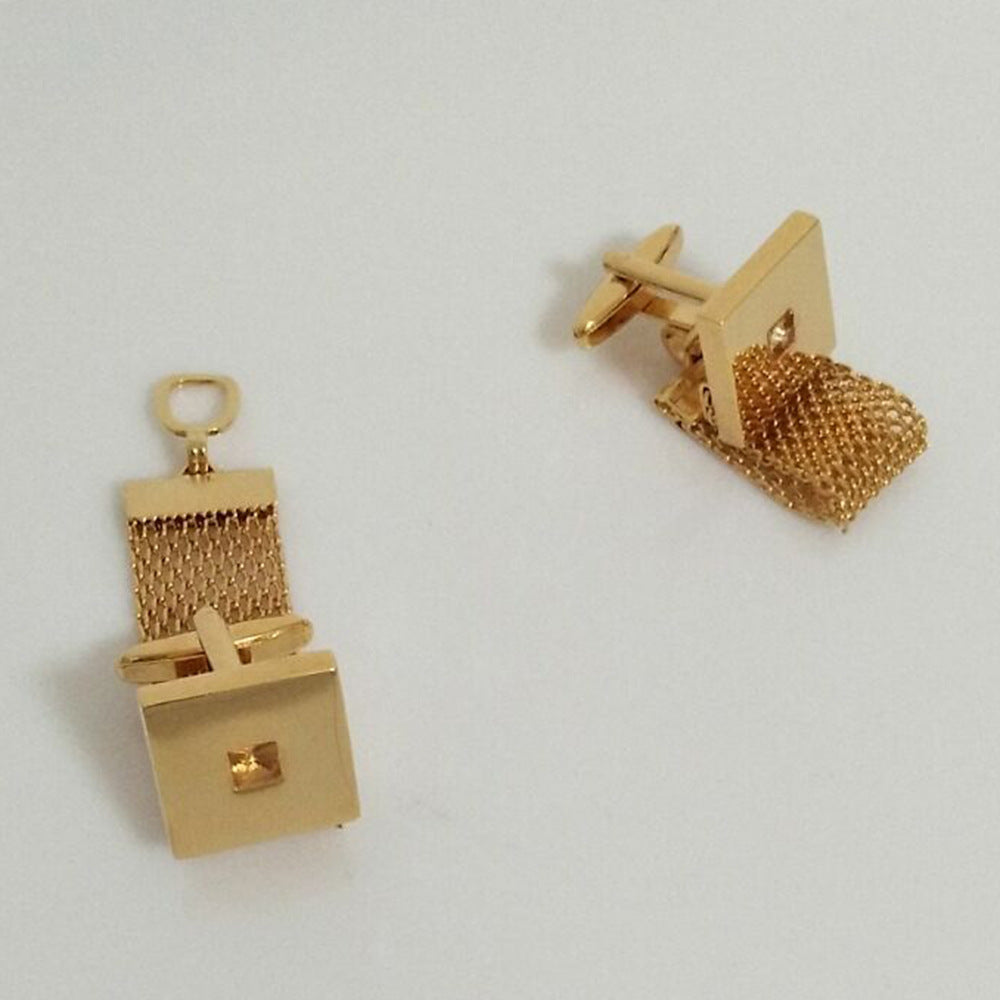 French Style Shirt Chain Cufflinks
