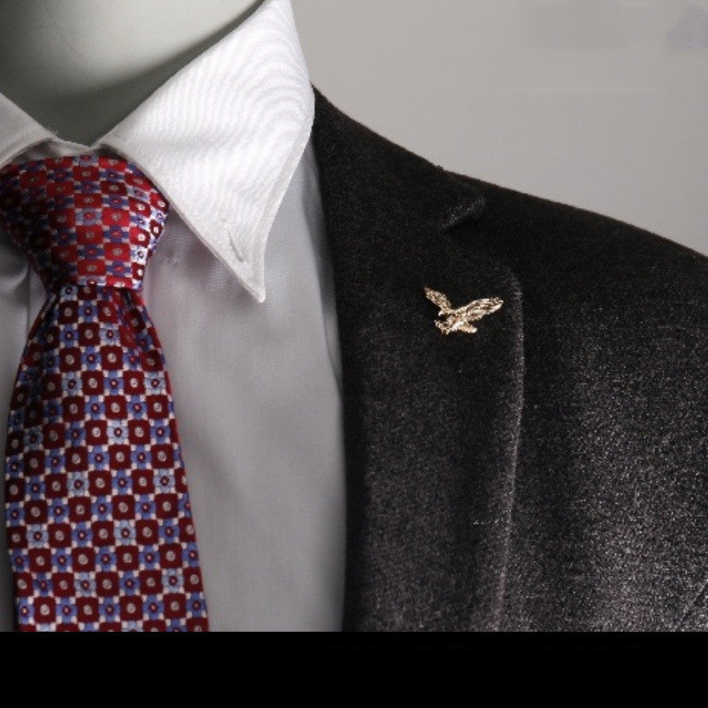 Eagle Small Metal Brooch